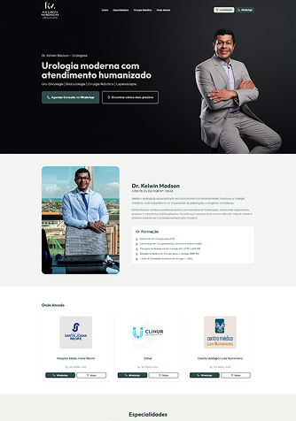 Capa Dr. Kelwin Madson