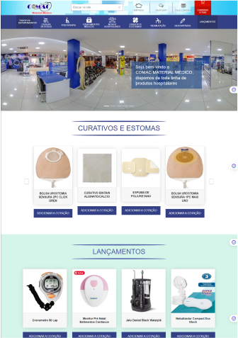 Capa Comac Material Médico